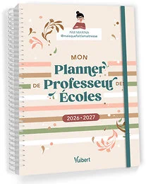Mon Planner de professeur des écoles 2026/2027