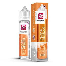E-liquide So Good 50ml 0mg Pêche abricot
