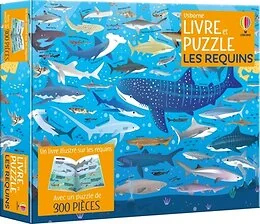 Les requins - Coffrets livre et puzzle - dès 7 ans
