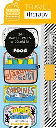 Marque-pages Food (+ stylo gel argent)