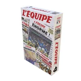 Puzzle 1000 pièces L'Equipe Exploits Fédération Française de Rugby 