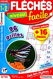 Magazine Fleches niveau facile, numéro 45, du 17/07/2026