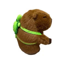 Peluche sac à dos tortue 20cm V2 Capybara