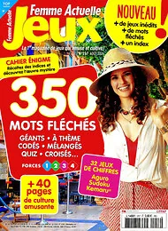 Magazine Femme actuelle jeux, numéro 258, du 29/07/2026