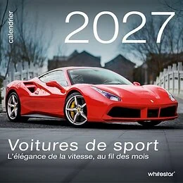 Calendrier mural 2027 - Voitures de sport