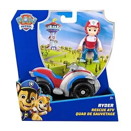 Véhicule et figurine Ryder Pat'patrouille Spinmaster
