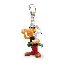 Porte-clés Asterix et Idefix