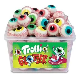 Œil Glotzer Tubo de 60 pièces Trolli