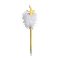 Stylo bille Oiseux Majoliques avec plume Smile Modèle aléatoire