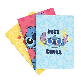 Lot de 3 carnets A5 Disney Stitch 