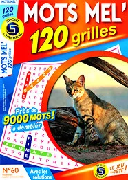 Magazine Mots mel'120 grilles, numéro 60, du 02/07/2026