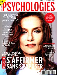 Magazine Psychologies grand format, numéro 486, du 16/09/2026