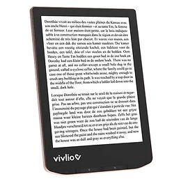 Liseuse Ebook Touch Light HD 6 Bronze Vivlio