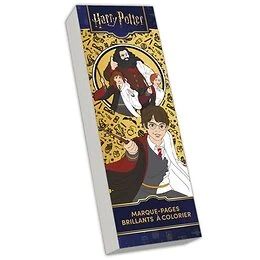 Harry Potter - Marque-pages brillants à colorier NE