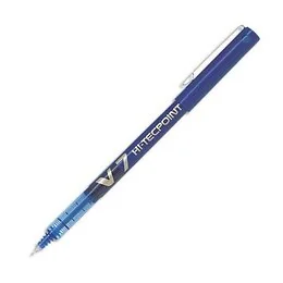Stylo roller bleu pointe aiguille V7 Pilot