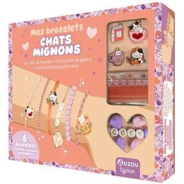 Mes jolis bijoux Mes bracelets Chats Mignons Auzou