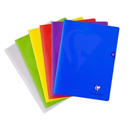 Cahier Mimesys 24 x 32 cm 96 pages Q.5x5 Clairefontaine Coloris Aléatoire