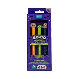 Coffret 3 stylos effaçable Bo-Bo Halloween Brille dans le noir Mr Wonderful