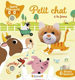 Petit chat à la ferme