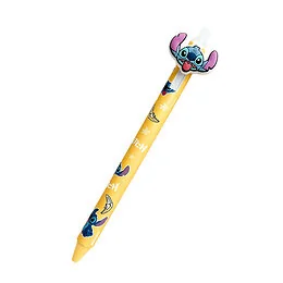 Stylo gel effaçable Tropical jaune Stitch Disney