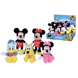 Peluche Mickey Minnie 20cm Disney