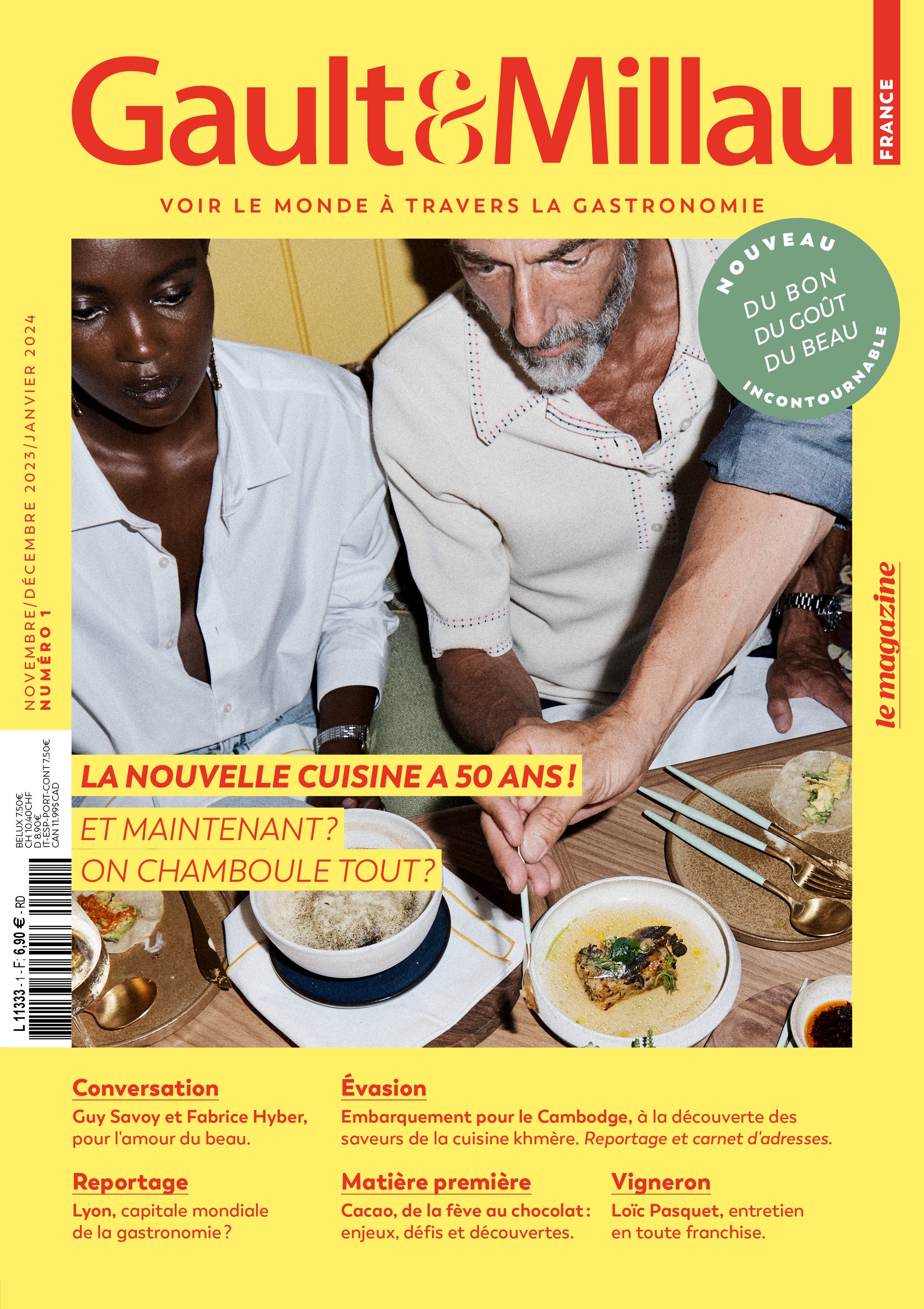 Gault & Millau Magazine cuisine noel