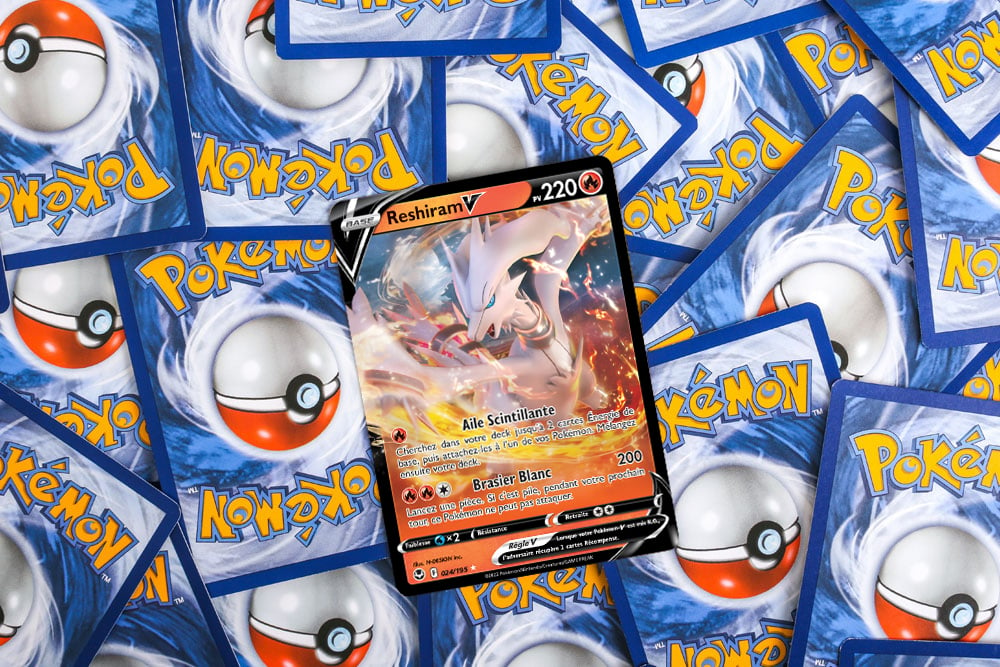 Carte de collection Pokémon pochette de 10 cartes