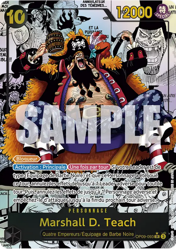 Coffret 12 Cartes One Piece - Shanks 004 Super Rare, Série Les Nouveaux Empereurs