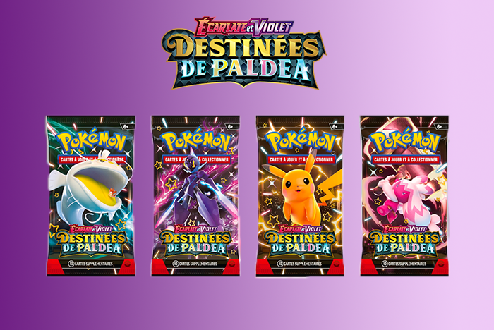 Extension Pokémon EV4.5 Destinées de Paldea | Blog Maison de la Presse